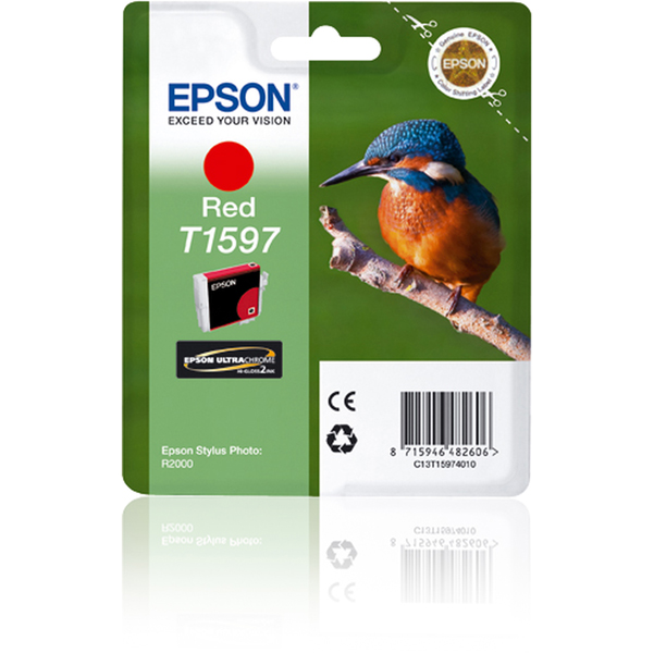 EPST15974010 Epson - Cartuccia ink - Rosso - T1597 - C13T15974010 - 17ml