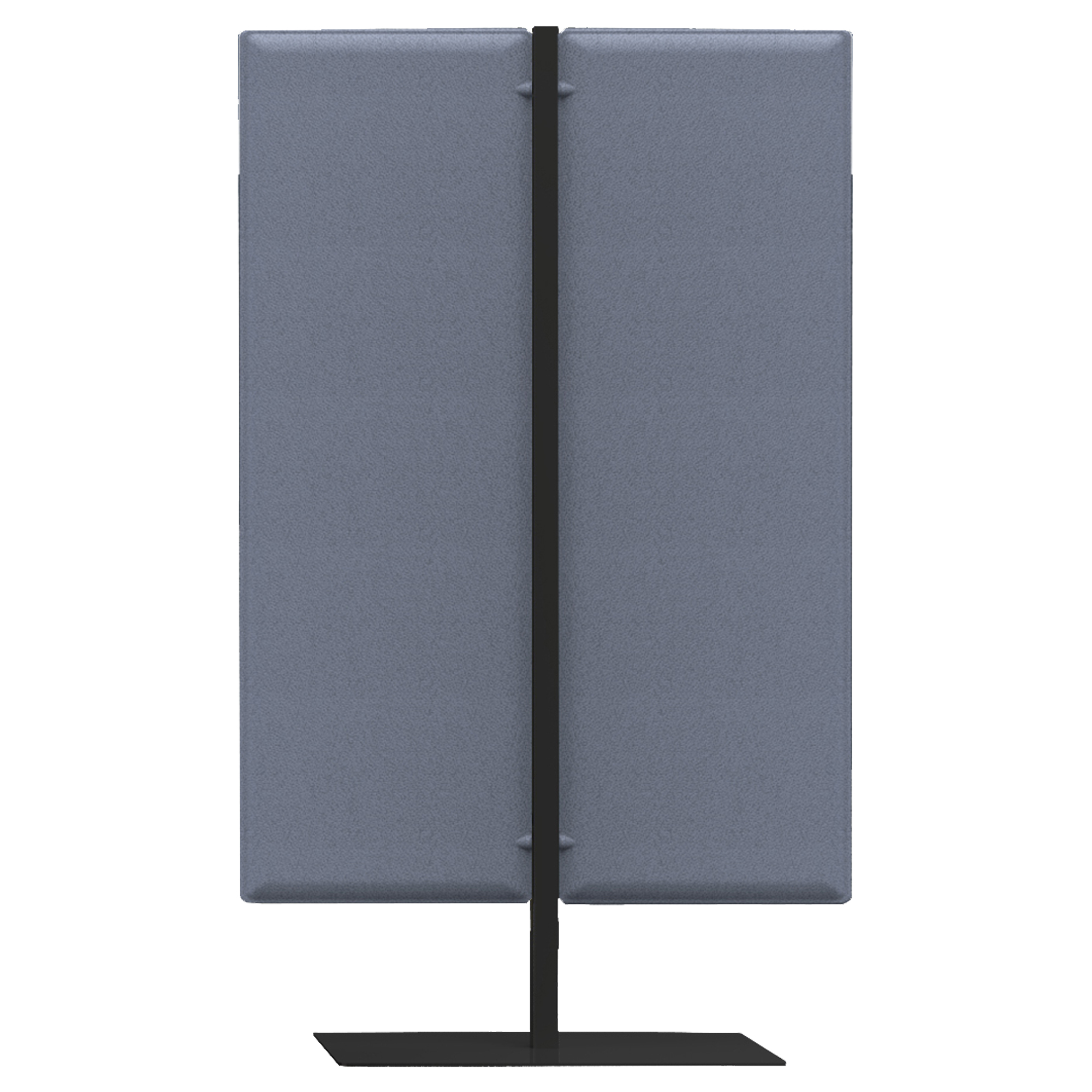 89668 Piantana Moody - a 2 pannelli - H 160 cm - grigio