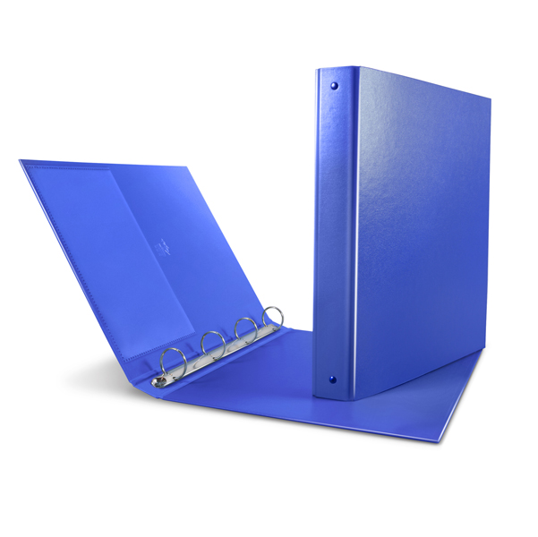 68028 Raccoglitore Nettuno - 22 x 30 cm - 4 anelli a D 17 mm - dorso 3 cm - blu - Sei Rota