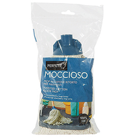 Mop Moccioso - cotone - 240 gr - bianco - Perfetto