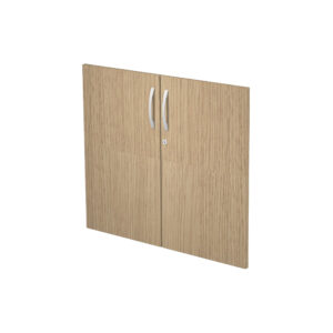 Coppia ante Agorà - per mobile basso - melaminico - rovere