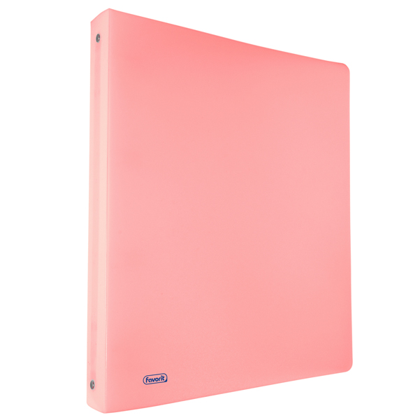 86337 Raccoglitore Pastel - 22 x 30 cm - 4 anelli tondi 15 mm - PP - cipria - Favorit