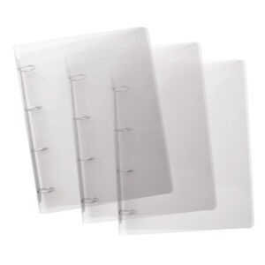 Raccoglitore Lumina - 22 x 30 cm - 4 anelli tondi 30 mm - PP - trasparente - Favorit