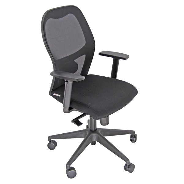 86768 Seduta operativa Hubble Pro Memory HUHUPM - con braccioli regolabili - nero - Unisit