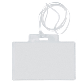 Portanome Pass 3EC - con cordoncino trasparente - 9