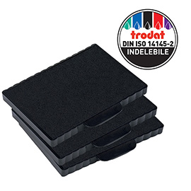 Tamponi 6/9511 - nero - Trodat - blister 3 pezzi