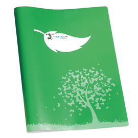 Coprimaxi Green - 21 x 30 cm - carta - 120gr  - c/tasche - verde - Colorosa