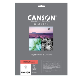94664 Carta Inkjet Premium - A4 - 255 gr - 20 fogli - lucida - Canson
