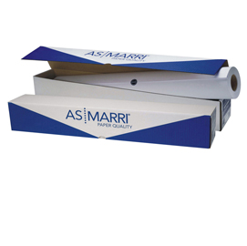 Carta plotter J.90S - 610 mm x 50 mt - 90 gr - inkjet - opaca - bianco - As Marri
