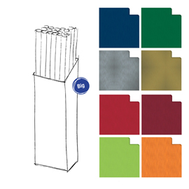 Rotolo carta regalo Ecocolor - 3 x 1 m - colori assortiti - Rex Sadoch