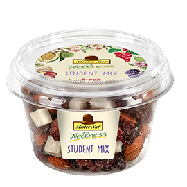 Student mix - frutta secca e semi - in bicchiere - 125 gr - Mister Nut