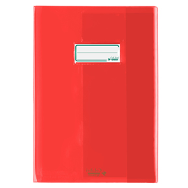 Coprimaxi Colibrì - A4 - ecoPE - 180 mic - c/alette - liscio -  rosso trasparente - Favorit