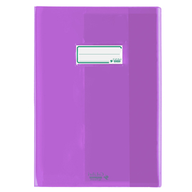 Coprimaxi Colibrì - A4 - ecoPE - 180 mic - c/alette - liscio -  lilla trasparente - Favorit