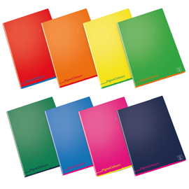 Maxiquaderno Pigna Colours - A4 - 4 mm - 42 fogli - 80 gr - Pigna