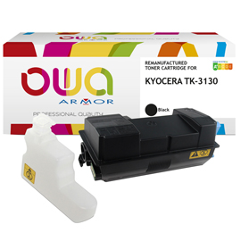 Armor - Toner Compatibile per Kyocera TK-3130 - Nero - 25.000 pag