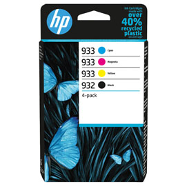 Hp - Confezione 4 inchiostri originale - Nero/Ciano/Magenta/Giallo - 6ZC71AE