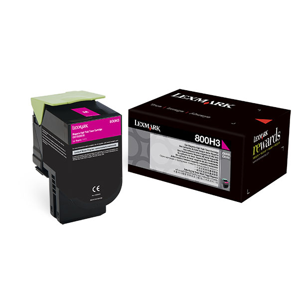 IBM80C0H30 Lexmark - Toner - Magenta - 80C0H30 - 3.000 pag