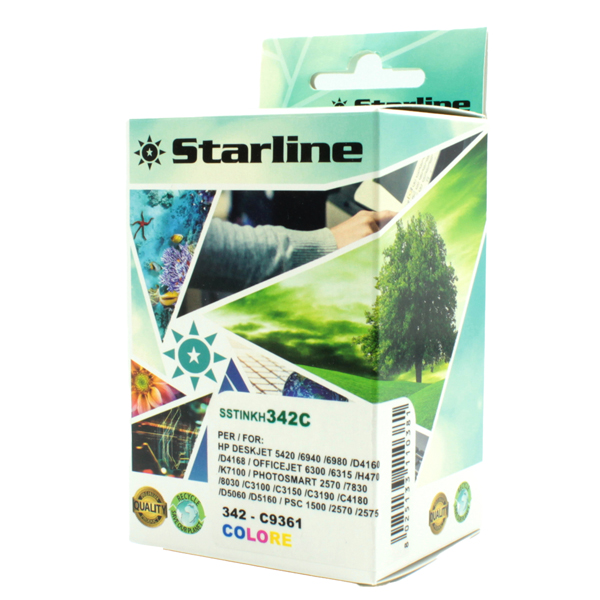 SSTINKH342C Starline - Cartuccia ink Compatibile - per HP 342 -Colore