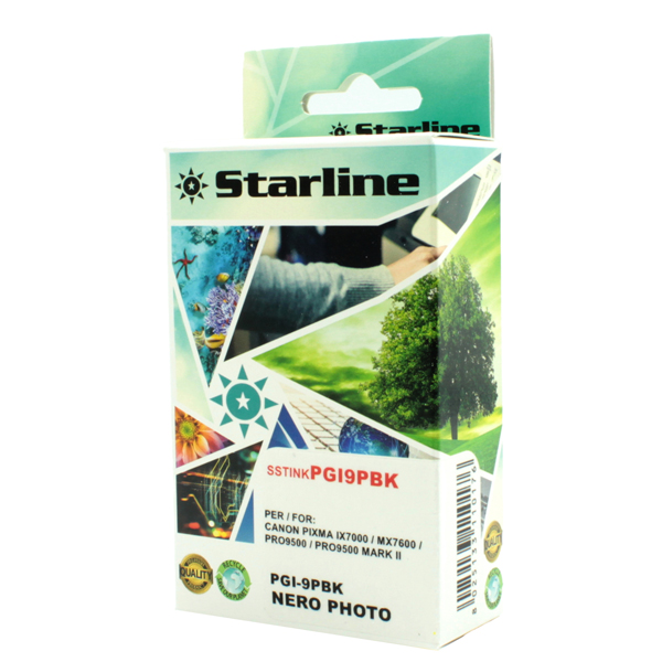 SSTINKPGI9PBK Starline - Cartuccia ink - per Canon - Nero - PGI9 BK - 13