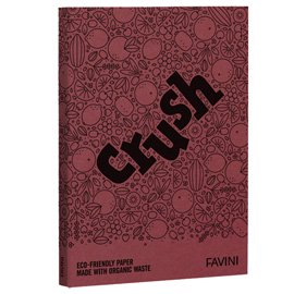 100428 Carta Crush - A4 - 250 gr - ciliegia - Favini - conf. 50 fogli