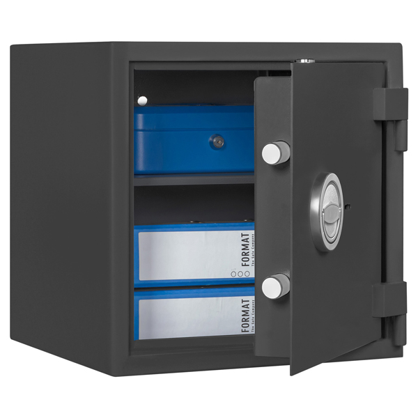 101117 Armadio di sicurezza linea MT - 405 x 385 x 405 mm - grigio scuro - Security Italia