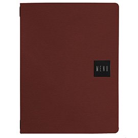 Portamenù Talk - 3 inserti doppi inclusi - A4 - 24