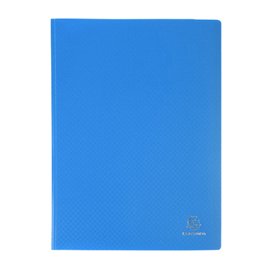102326 Portalistini Opak - PP - 24 x 32 cm - 30 buste - azzurro - Exacompta