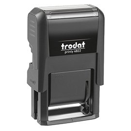 Timbro Printy 4.0 Eco 4822 Polinome - 12 diciture - 4 mm - autoinchiostrante - Trodat