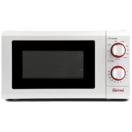 Forno a microonde - con cottura combinata - 20 L - bianco/rosso - Girmi