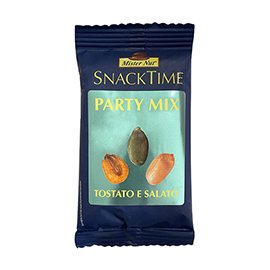 105253 Party mix Snack time - 30 gr - Mister Nut