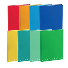 Maxiquaderno Monocromo - A4 - 1 rigo - 60 fogli - 80 gr - cartonato - Pigna