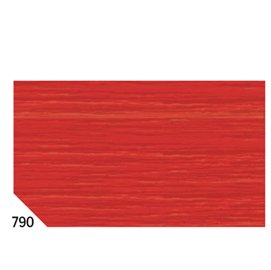 Carta crespa - 50 x 250 cm - 48 gr - rosso ciliegia 790 - Rex Sadoch - conf.10 rotoli