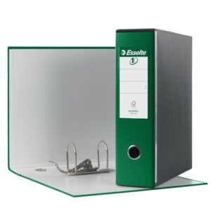 Registratore Eurofile G53 - dorso 8 cm - commerciale 23 x 30 cm - verde - Esselte