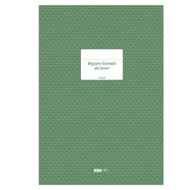 51251 Registro giornale lavori - 31 x 21cm - 47pg - numerate - Edipro