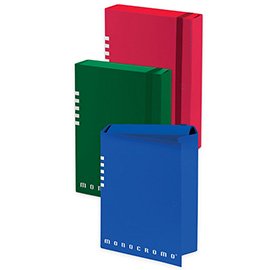 Cartella progetto Monocromo - con elastico - dorso 7 cm - colori assortiti - Pigna