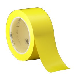53734 Nastro adesivo vinilico 471 - 5 cm x 33 m - giallo - Scotch