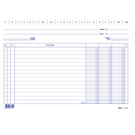 Schede - 3 colonne - 17 x 24 cm orizzontale - Edipro - conf. 100 pezzi