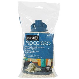 Mop Moccioso - cotone - 240 gr - bianco - Perfetto