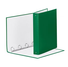 74745 Raccoglitore Meeting - 22 x 30 cm - 4 anelli tondi 30 mm - dorso 4 cm - PP - verde - Esselte