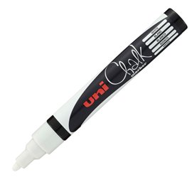 Marcatore a gesso liquido Uni Chalk Marker - punta tonda da 1