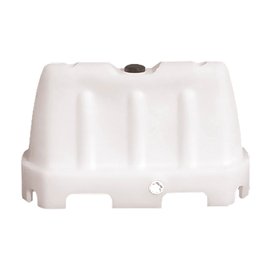 Barriera stradale - tipo New Jersey - 100 x 40 x 70 cm - PE - bianco