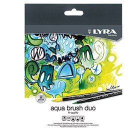 Pennarelli Aqua Brush Duo - punte 2