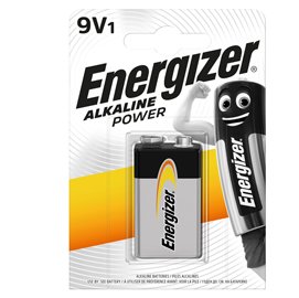 Pila Transistor - 9V - Alkaline Power - Energizer - blister 1 pezzo