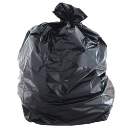 Sacchi - 90 x 120 cm - 130 L - 50 micron - MDPE/HDPE - nero - Rolsac - scatola 200 pezzi