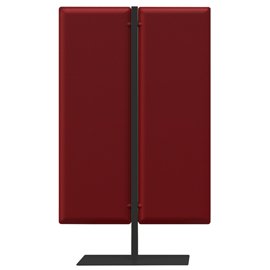 Piantana Moody - a 2 pannelli - H 160 cm - rosso