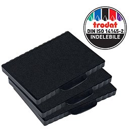 Tamponi 6/9511 - nero - Trodat - blister 3 pezzi