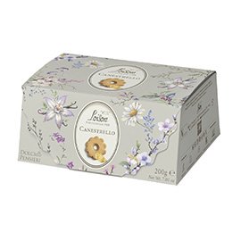 Biscotti al burro Canestrello - in astuccio - 200 gr - Loison