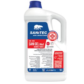 Igienizzante mani Sani Gel Med - 5 L - non profumato - Sanitec