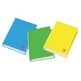 Raccoglitore One Color - A4 - 4 anelli tondi 30 mm - colori assortiti fluo - Blasetti