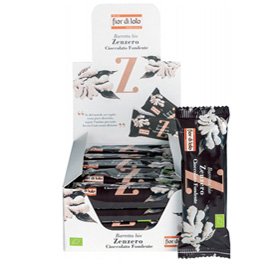 Barretta di riso - zenzero/cioccolato fondente - 30 gr - Fior di loto